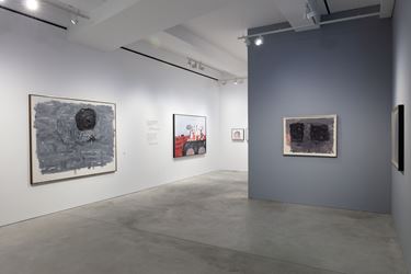 Exhibition view: Philip Guston, A Painter's Forms, 1950 – 1979, Hauser & Wirth, Hong Kong (29 May–25 August 2018). Courtesy Hauser & Wirth.
