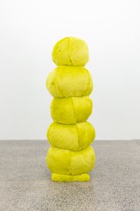 Large Chartreuse Tree by Kathy Temin contemporary artwork sculpture