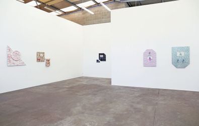 Exhibition view: Emily Hartley-Skudder, Germfree Adolescents, Jonathan Smart Gallery (9 March–10 April 2021). Courtesy Jonathan Smart Gallery.