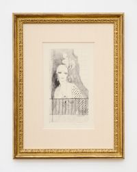 Portrait de Baronne Gourgaud (Marchesseau 63) by Marie Laurencin contemporary artwork works on paper, print