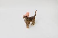 Little Kitty by Yves Scherer contemporary artwork sculpture