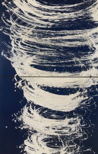 Alma grande e nobil core by Fabienne Verdier contemporary artwork painting, works on paper