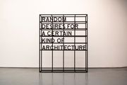 RANDOM DESIRES FOR A CERTAIN KIND OF ARCHITECTURE by Joël Andrianomearisoa contemporary artwork 1