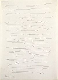 Série  Musique  by Pablo Palazuelo contemporary artwork works on paper