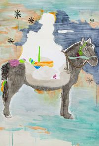 Horse 《馬》 by Lam Tung-Pang contemporary artwork painting