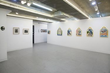Exhibition view: Jungwook Kim and Jinu Nam, Mystery Play of Romanticist, Space Willing N Dealing, Seoul (31 Augusut–30 September 2022). Courtesy Space Willing N Dealing.
