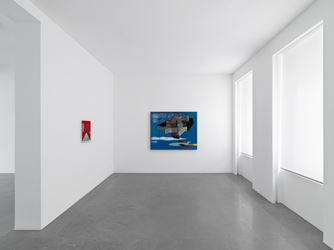 Exhibition view: Walter Swennen, Un Cœur Pur, Xavier Hufkens, 6 rue St-Georges, Brussels (1 March–13 April 2019). Courtesy Xavier Hufkens. Photo: Allard Bovenberg, Amsterdam.