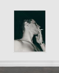 Smoker (Chemistry) by Wolfgang Tillmans contemporary artwork photography, print