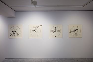 SANG NAM LEE, 4-fold landscape, Exhibition view at PKM Gallery, Seoul. Image courtesy of the artist and PKM Gallery. 