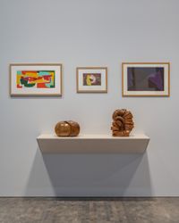 Exhibition view: Group Exhibition, Creating Abstraction, Pace Gallery, London (3 February–12 March 2022). Courtesy Pace Gallery. Photo: Damian Griffiths.
