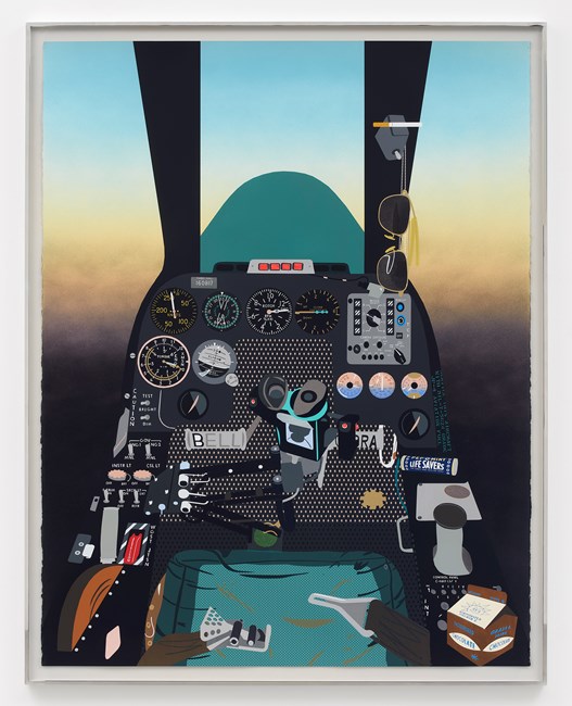 Concerning Vietnam: Bell AH-1S Cobra, Gunner’s Seat by Matthew Brannon contemporary artwork
