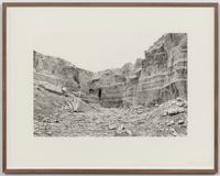Landscape Painting (Quarry day) by Julius von Bismarck contemporary artwork print