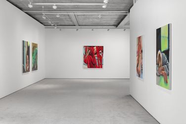 Exhibition view: Amanda Wall, Femcel, Almine Rech, London (22 November–22 December 2023). Courtesy the artist and Almine Rech.
