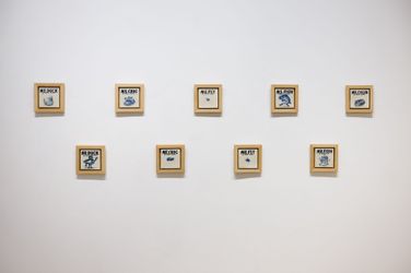 Exhibition view: Sebastian Chaumeton, Baby Blue, Whitestone Gallery, Hong Kong (26 October–25 November 2023). Courtesy Whitestone Gallery, Hong Kong.