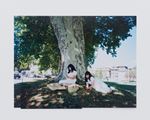 reading under the tree/vevey/switzerland/2018 by fumiko imano contemporary artwork 2