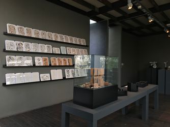 Exhibition view: Ana Theresa Fierro, Organic Structure in Search of Aesthetic Freedom,  1926 -2004, Terreno Baldio Arte, Mexico City (1 February–1 March 2022). Courtesy Terreno Baldio Arte.