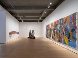 Exhibition view: Jim Dine, Three Ships, Templon, New York (12 May–28 July 2023). Courtesy Templon. 