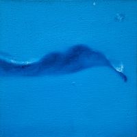 Blue Leaf No. 10 《藍色・葉 No. 10》 by WU Xiaohang contemporary artwork painting