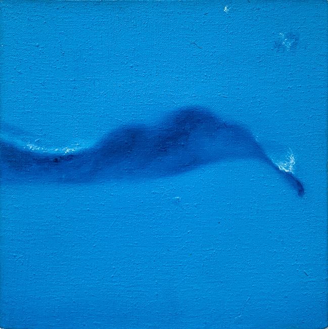 Blue Leaf No. 10 《藍色・葉 No. 10》 by WU Xiaohang contemporary artwork
