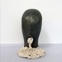 Headcase 12 by Julia Morison contemporary artwork sculpture, ceramics