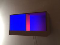 Blue Box by Adam Barker-Mill contemporary artwork mixed media