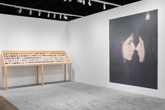 Image: Gillian Wearing: My Polaroid Years, Exhibition view at ADAA The Art Show, Park Avenue Armory, New York, 2016.