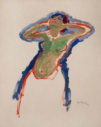 Danseuse by Kees Van Dongen contemporary artwork painting, works on paper