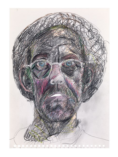 Work No. 2965
Self portrait in a hair net with mouth open by Martin Creed contemporary artwork