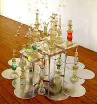Stacks (glass) by Judy Darragh contemporary artwork sculpture