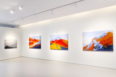 Exhibition view: Lee Choun Hwan, Enthusiasm: a waking mountain, Seojung Art, Busan (7 March–13 April 2023).