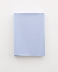 Loop (S) (Pearl Blue) by Angela De La Cruz contemporary artwork painting