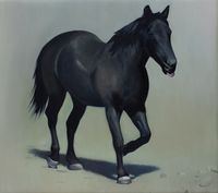 Horse by Simon Kennedy contemporary artwork painting