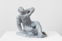 Sitzender Mann [Sitting Man] by Sandro Chia contemporary artwork sculpture