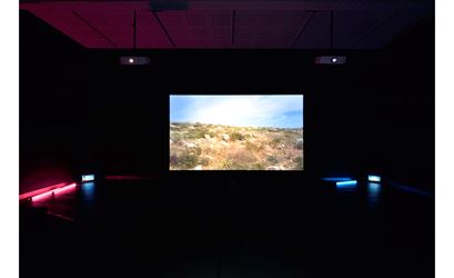 Exhibition view: Chantal Akerman, NOW, Galerie Marian Goodman, Paris (14 September–21 October 2017). Courtesy the Artist and Galerie Marian Goodman.