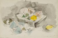 Nature Morte by Zao Wou-Ki contemporary artwork works on paper