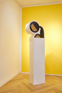 Imogen by Julian Opie contemporary artwork painting, sculpture