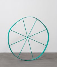 Wonky Wheel by Gary Hume contemporary artwork sculpture
