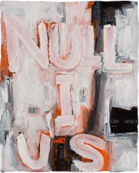 nullius (I) by Fiona Hall contemporary artwork painting
