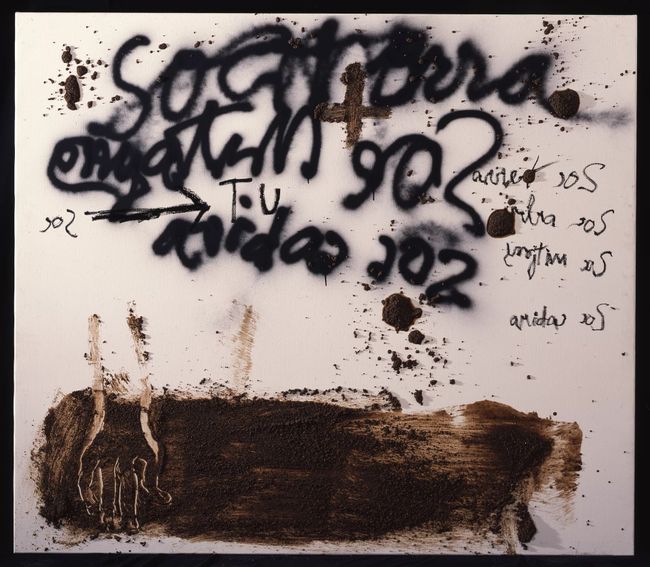 Soc terra by Antoni Tàpies contemporary artwork