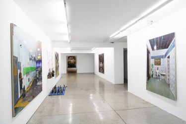 Exhibition view: André Griffo, voarei com as asas que os urubus me deram, Galeria Nara Roesler, São Paulo (2 APril–21 May 2022). Courtesy Galeria Nara Roesler. 