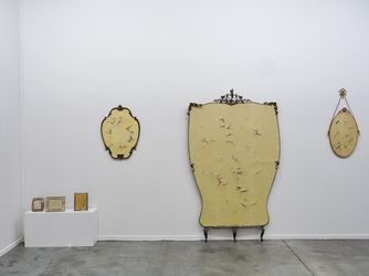 Exhibition view: Richard Saltoun Gallery, Arte Fiera, Bologna (13–15 May 2022). Courtesy Richard Saltoun. 