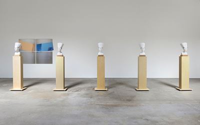 Exhibition view: Isa Genzken, David Zwirner, New York (16 September–31 October 2015). Courtesy David Zwirner.