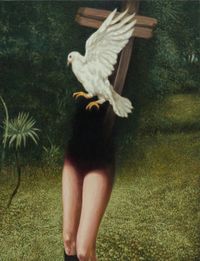Bowerbird Human 3 by Lin Ju contemporary artwork painting