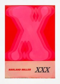 XXX by Harland Miller contemporary artwork print