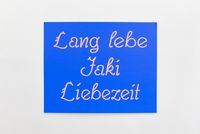 Lang lebe Jaki Liebzeit by Jeremy Deller contemporary artwork print