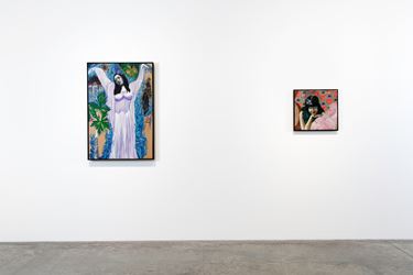 David Harrison, Flowers of Evil, 2015, Exhibition view at Victoria Miro, Wharf Road, London. Courtesy the Artist and Victoria Miro. © David Harrison.