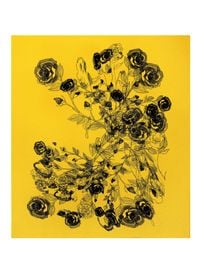 Kicked Vase 3 by Borna Sammak contemporary artwork textile