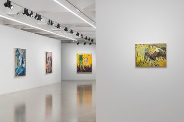 Installation view : Rosa Loy 'Lucky Days', Gallery Baton, Seoul, 2022