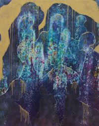 Womb Water: In the Portal by Alexis McGrigg contemporary artwork painting