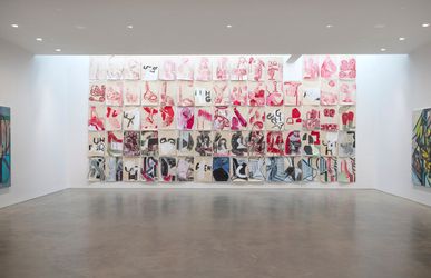 Exhibition view: Amy Silman, To Be Other-Wise, Gladstone Gallery, New York (2 May–15 June 2024).© Amy Sillman. Courtesy the artist and Gladstone Gallery. Photo: David Regen.